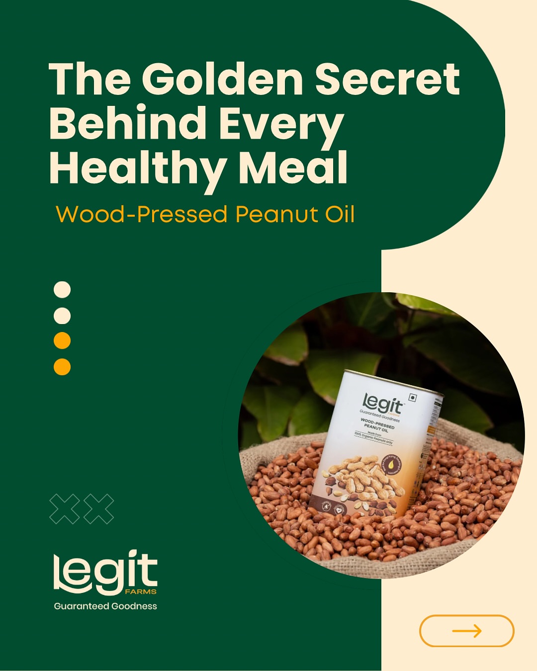 Wood-Pressed Peanut Oil: 4 Everyday Benefits