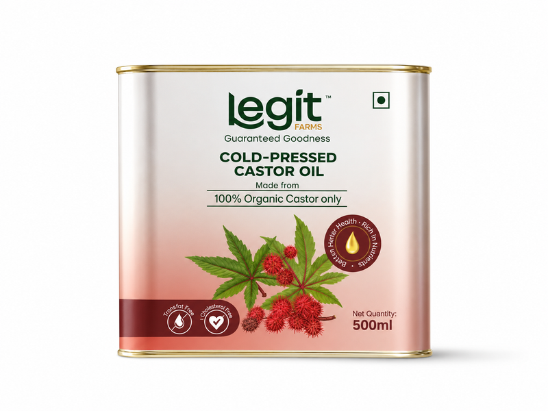 Cold-Pressed Castor Oil