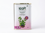 Bottle of Legit Farms wood-pressed sesame oil