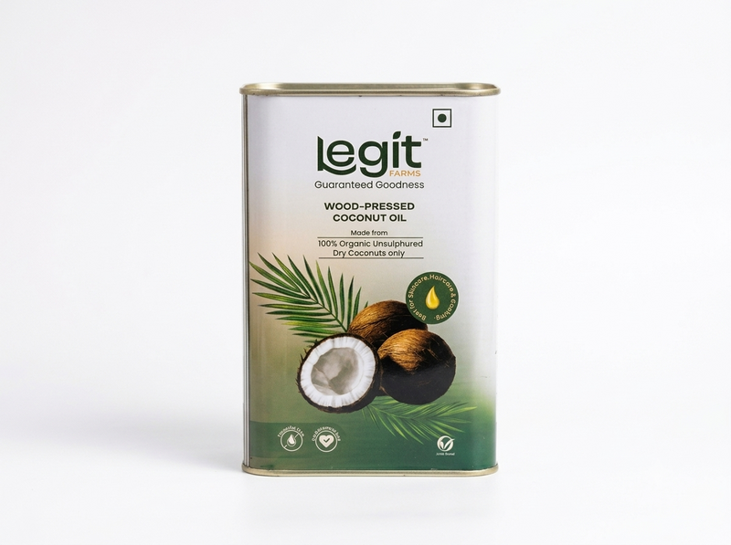 Wood-Pressed Coconut Oil