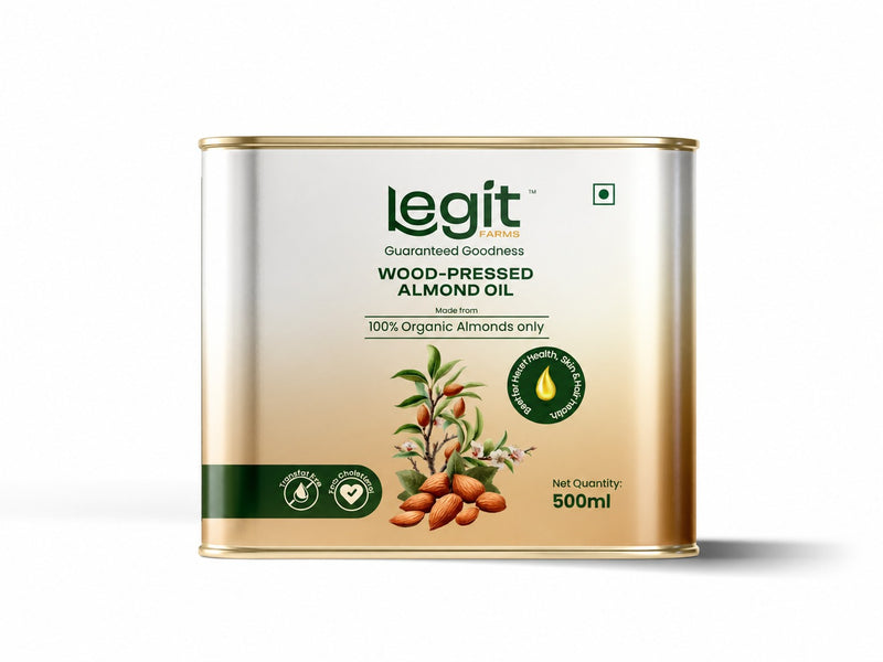 Wood-Pressed Almond Oil
