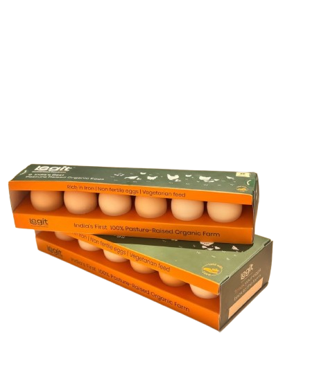 Pasture-raised eggs
